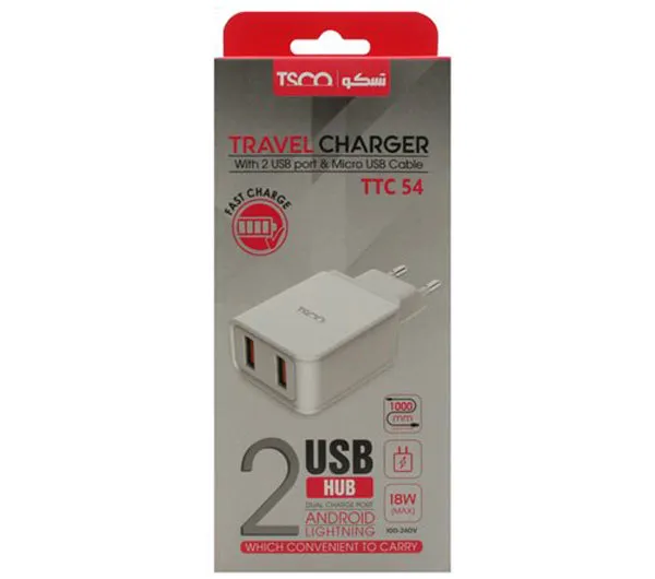 شارژر دیواری تسکو مدل TTC 54