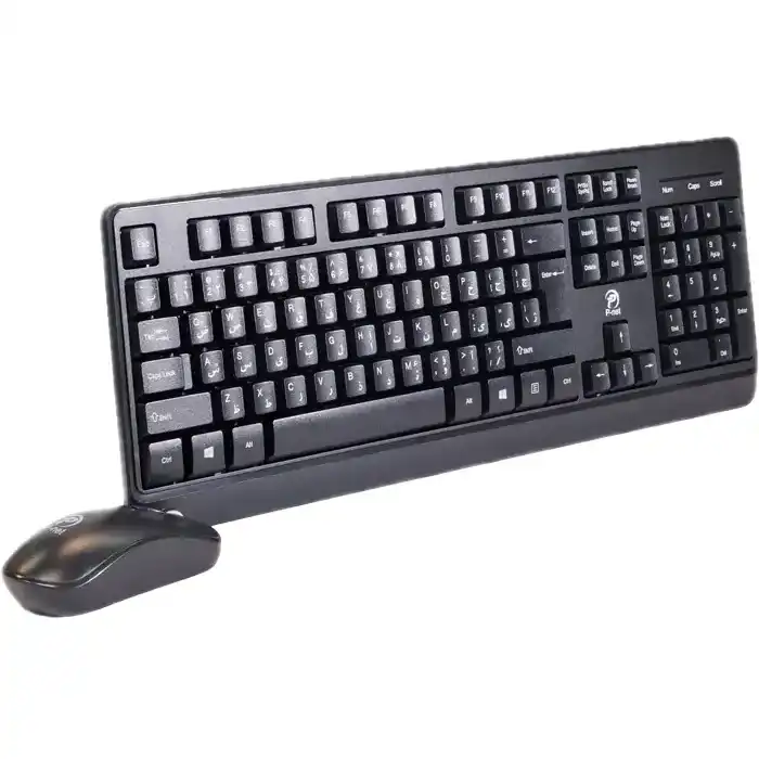 کیبورد و ماوس بی سیم پی نت مدل KM-1000