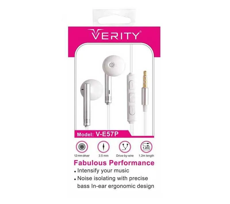 هندزفری وریتی مدل v-e57p