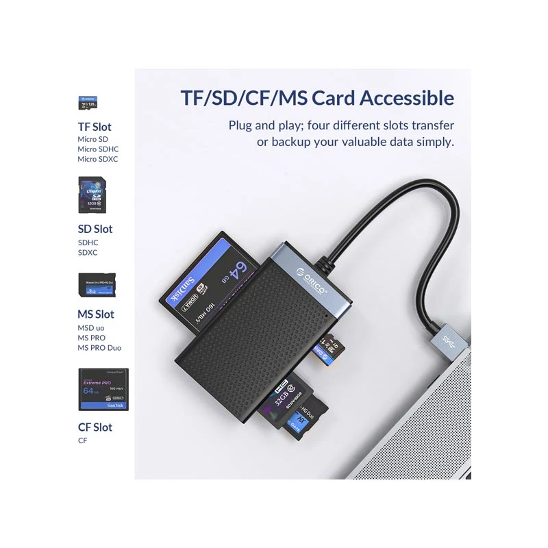 کارت خوان اوریکو مدل CL4T-A3 USB3