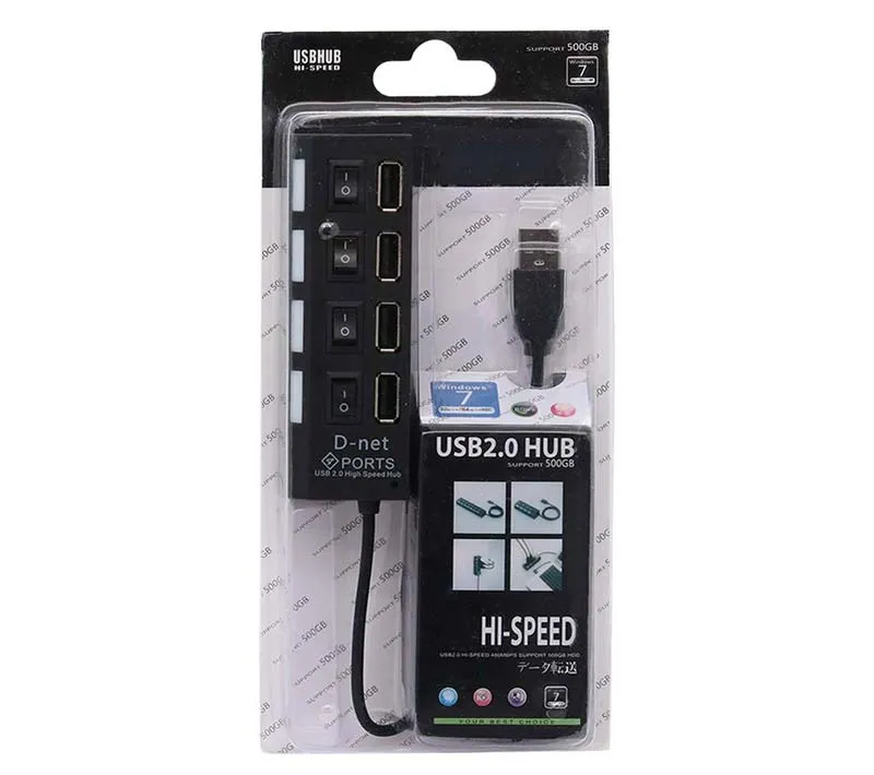 هاب 4 پورت دی-نت مدل Hi-Speed