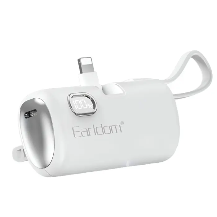 شارژر همراه ارلدام مدل ET-PD41 QC3.0 PD 20W ظرفیت 5000 میلی‌آمپر ساعت