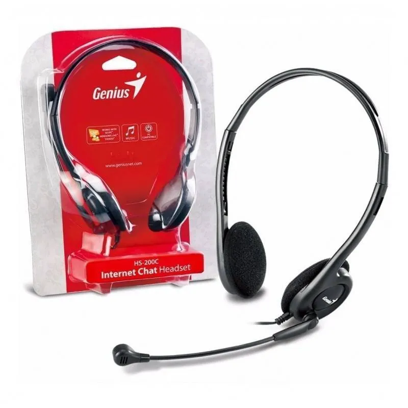 هدست جنیوس مدل HS-02B هدست جنیوس مدل HS-02B