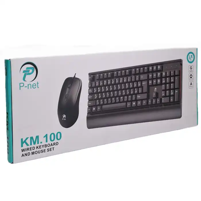 کیبورد و ماوس پی نت مدل KM-100