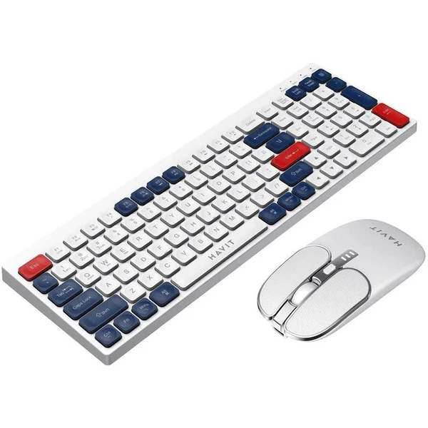 کیبورد و ماوس بی سیم هویت مدل KB-830WB