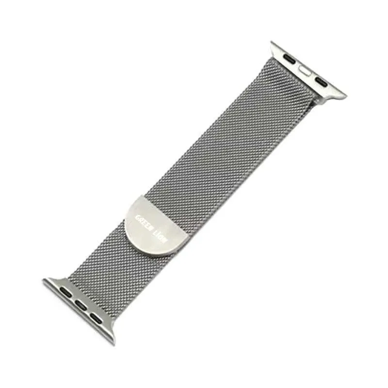 بند ساعت هوشمند گرین لاین  مدل Milanese Loop مناسب برای اپل واچ 42/44/45/49 میلی متری