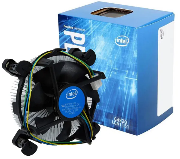 سیستم خنک کننده پردازنده اینتل مدل Pentium G4520