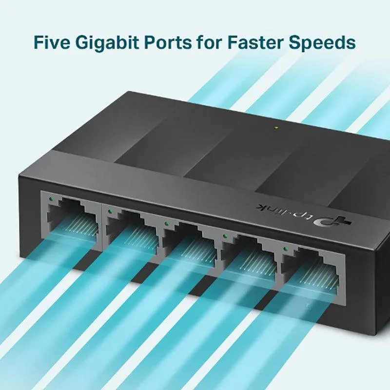 سوییچ 5 پورت تی پی-لینک مدل LS1005G