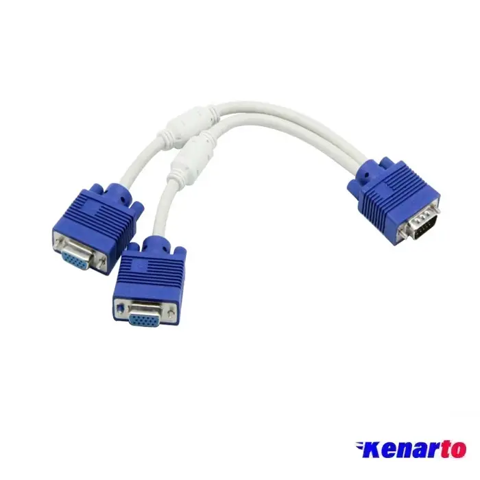 تبدیل 1 به 2 پورت VGA دیتک