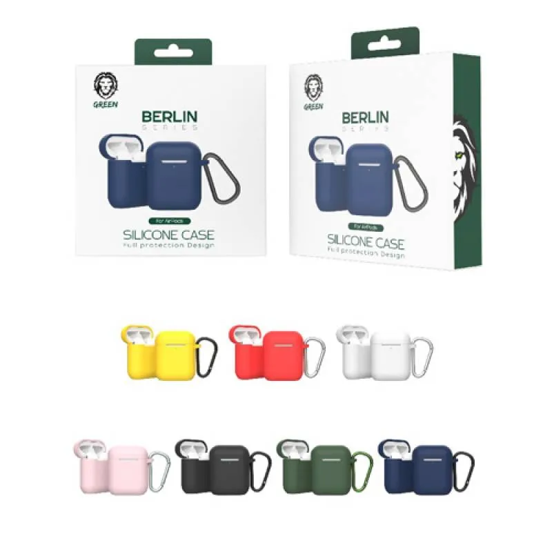کاور سیلیکونی گرین لاین مدل Berlin مناسب برای Airpods Pro