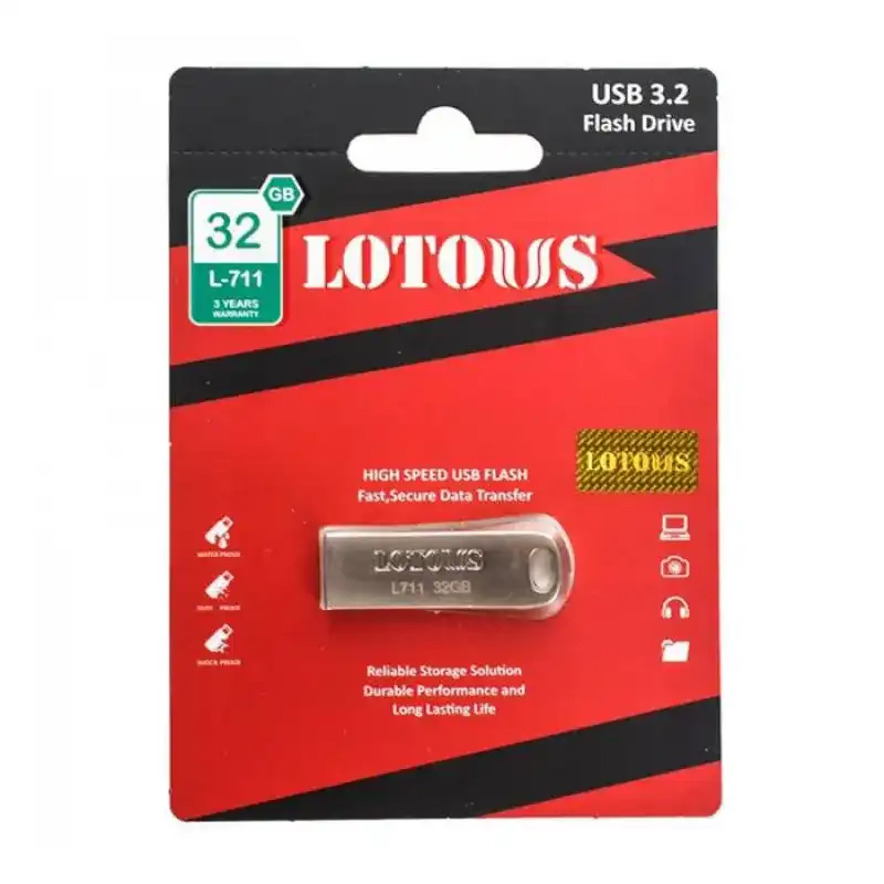فلش مموری لوتوس مدل L701 ظرفیت 32 گیگابایت