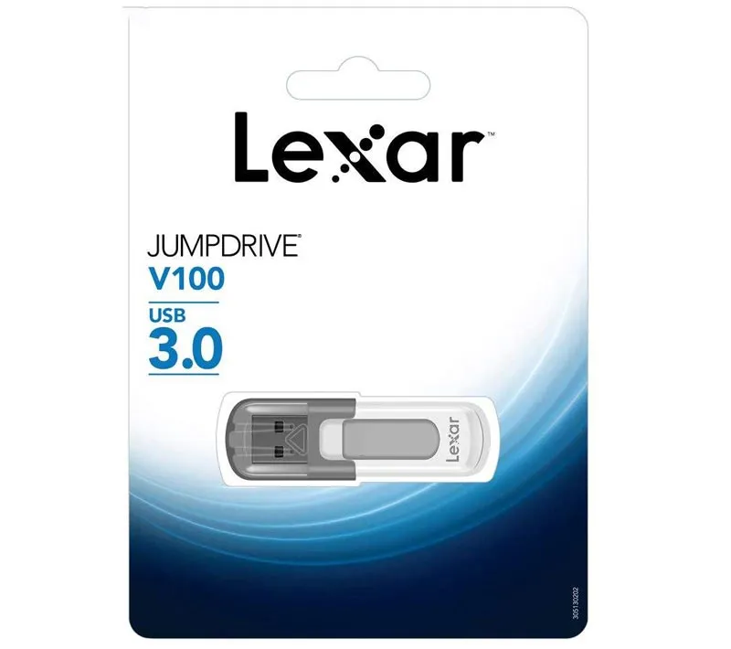 فلش مموری لکسار مدل V100 USB 3.0 ظرفیت 64 گیگابایت