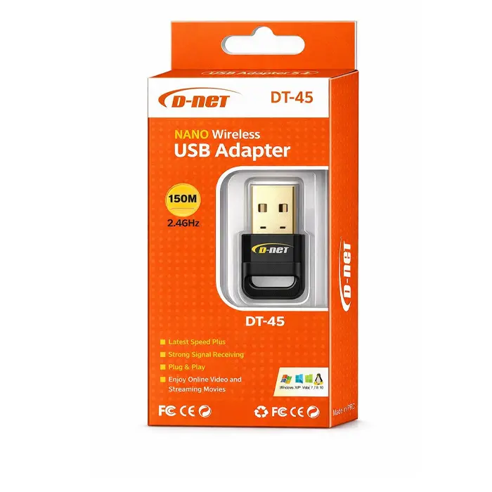 کارت شبکه بی سیم دی نت مدل DT-45