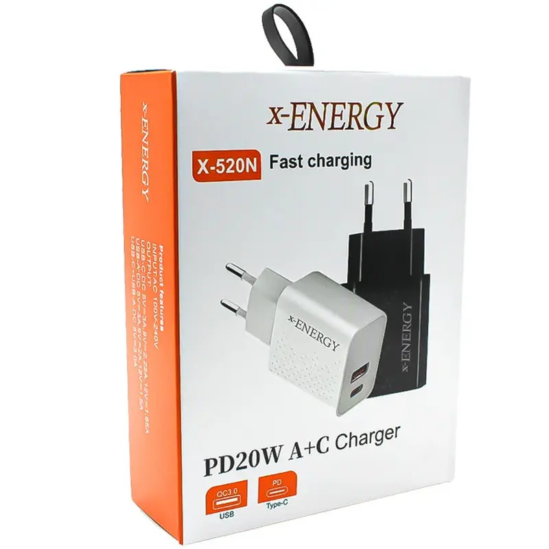 شارژر دیواری ایکس انرژی مدل X-520N 20W PD