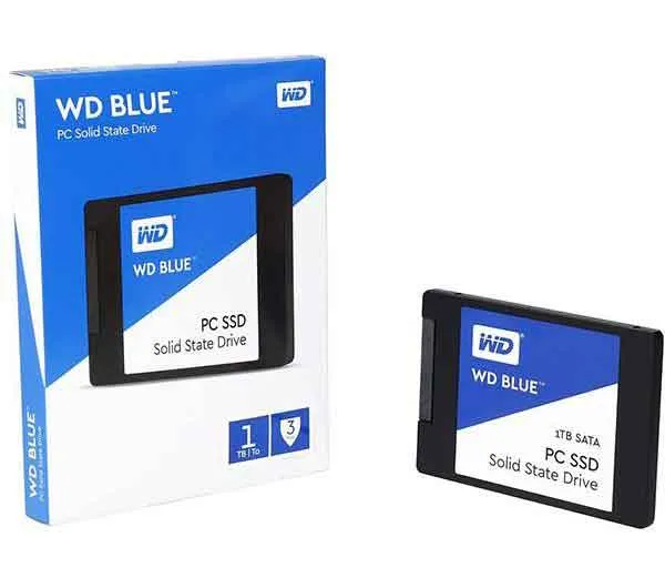 حافظه SSD وسترن دیجیتال مدل BLUE WDS100T1B0A ظرفیت 1 ترابایت