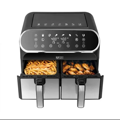 سرخ کن بدون روغن دو محفظه Ultima Cosa مدل UC-AF002B8DS 8L