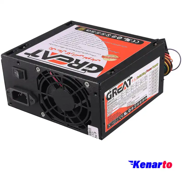 منبع تغذیه کامپیوتر گریت مدل GR230 230W فن کوچک