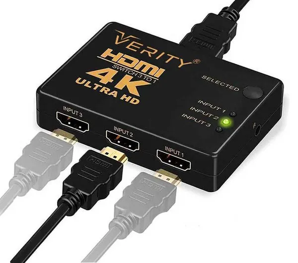 سوئیچ 3 به 1 HDMI وریتی مدل H403 کنترل دار