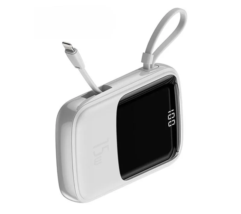 شارژر همراه باسئوس مدل PPQD-B01 ظرفیت 10000 میلی آمپر ساعت