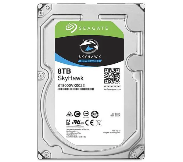 هارد دیسک اینترنال سیگیت مدل SkyHawk ظرفیت 8 ترابایت