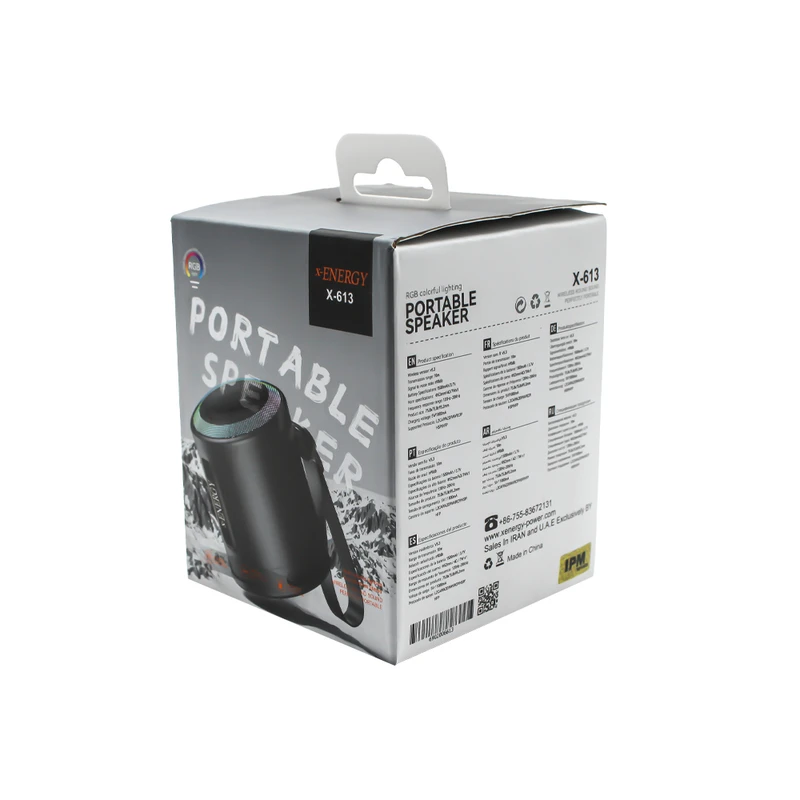 اسپیکر بلوتوثی قابل حمل ایکس انرژی مدل X-613