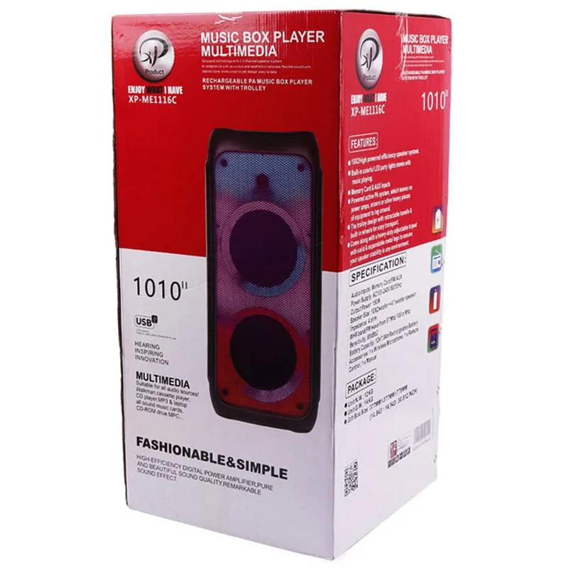 اسپیکر بلوتوثی قابل حمل ایکس پی-پروداکت مدل ME1116C