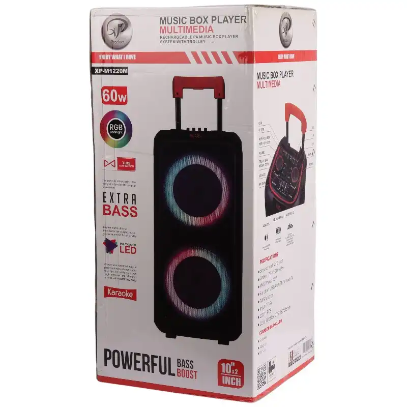 اسپیکر بلوتوثی قابل حمل ایکس پی مدل XP-M1220