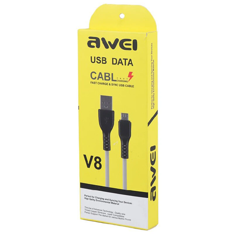 کابل تبدیل USB به Micro USB اوی مدل V8 طول 1 متر