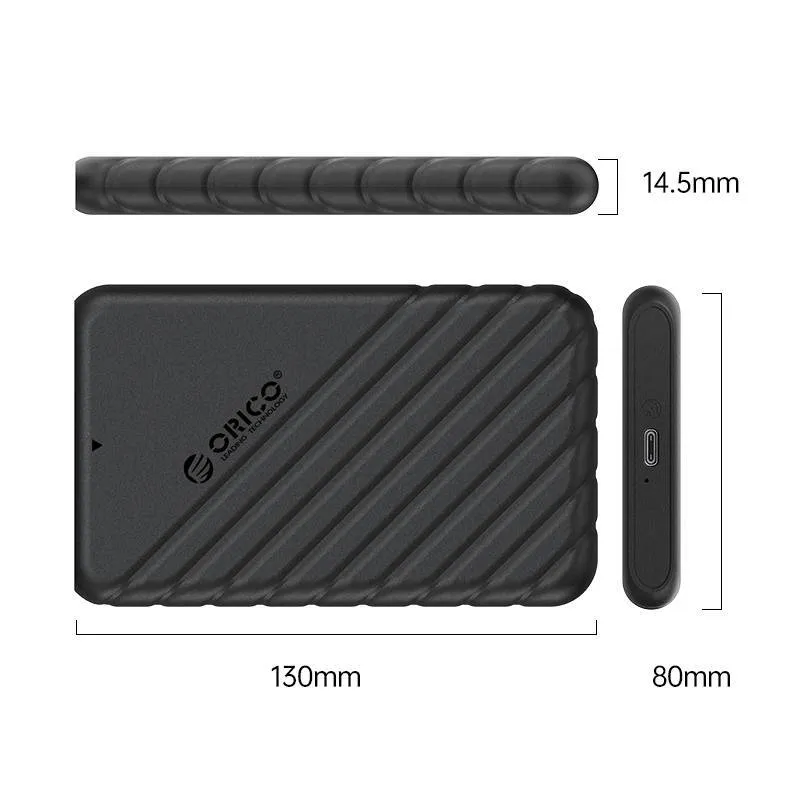 باکس هارد دیسک 2.5 اینچ USB3.1Type-C اوریکو مدل 25PW1-C3
