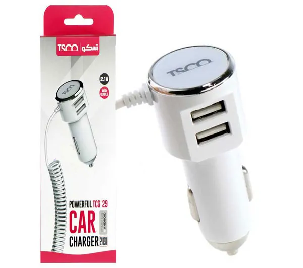 شارژر فندکی تسکو مدل TCG 29