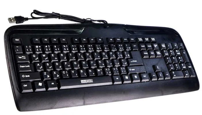کیبورد سادیتا مدل SK1500S با حروف فارسی