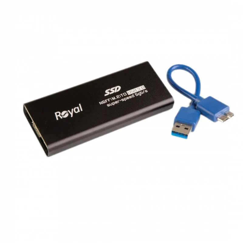 باکس هارد رویال  USB3.0 به M2 مدل ET-M2 NGFF