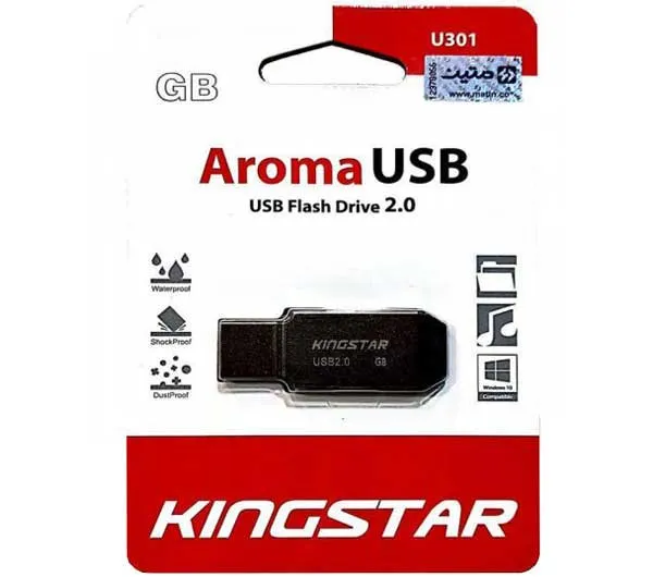 فلش مموری کینگ استار مدل Aroma U301 ظرفیت 64 گیگابایت