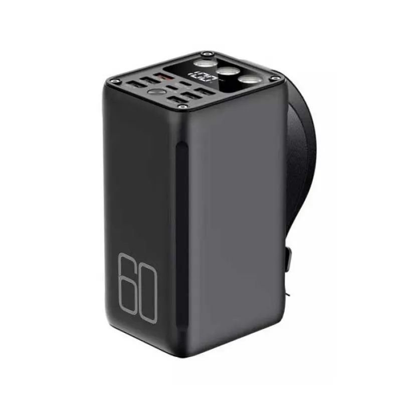 پاوربانک گرین لاین مدل Power Major GNMPB60KBK 22.5W ظرفیت 60000 میلی آمپر ساعت