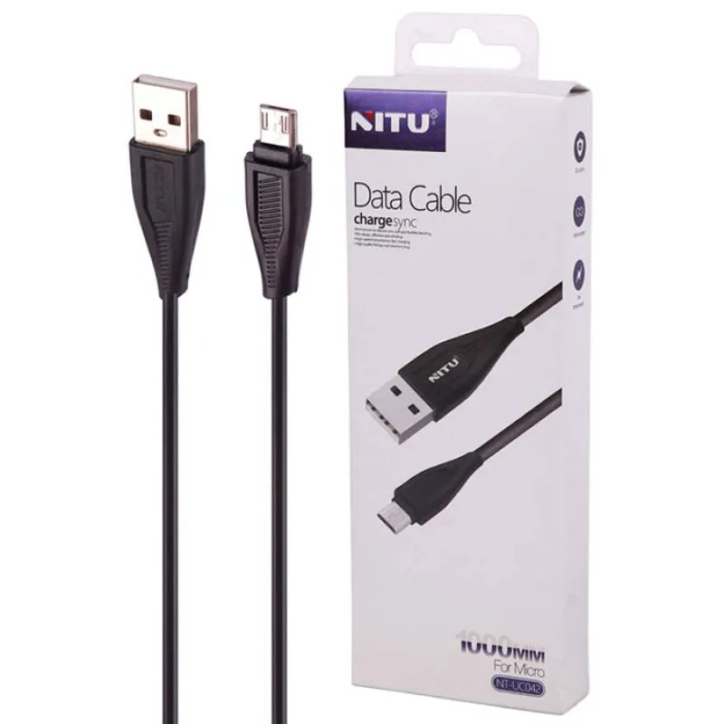 کابل تبدیل USB به MicroUSB نیتو مدل NT-UC042 طول 1 متر