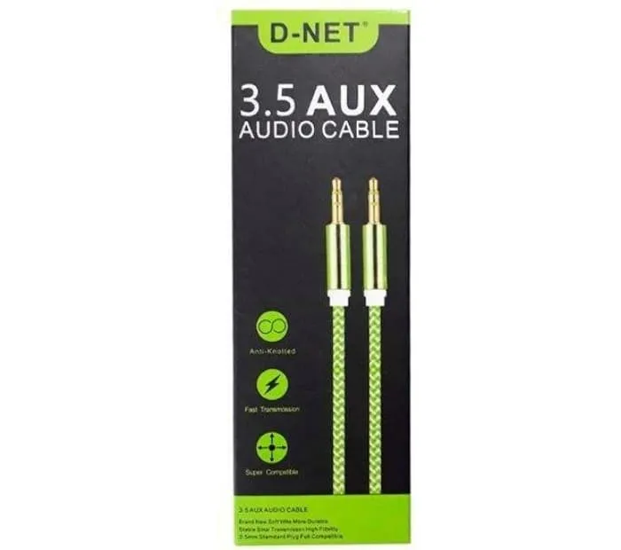 کابل AUX دی-نت کد 020 طول 1 متر