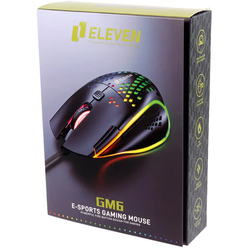 ماوس مخصوص بازی ایلون مدل GM6 RGB