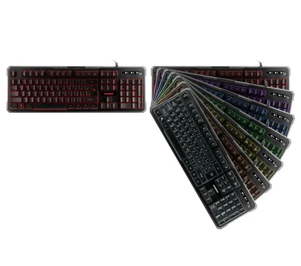 کیبورد مخصوص بازی گرین مدل GK601-RGB