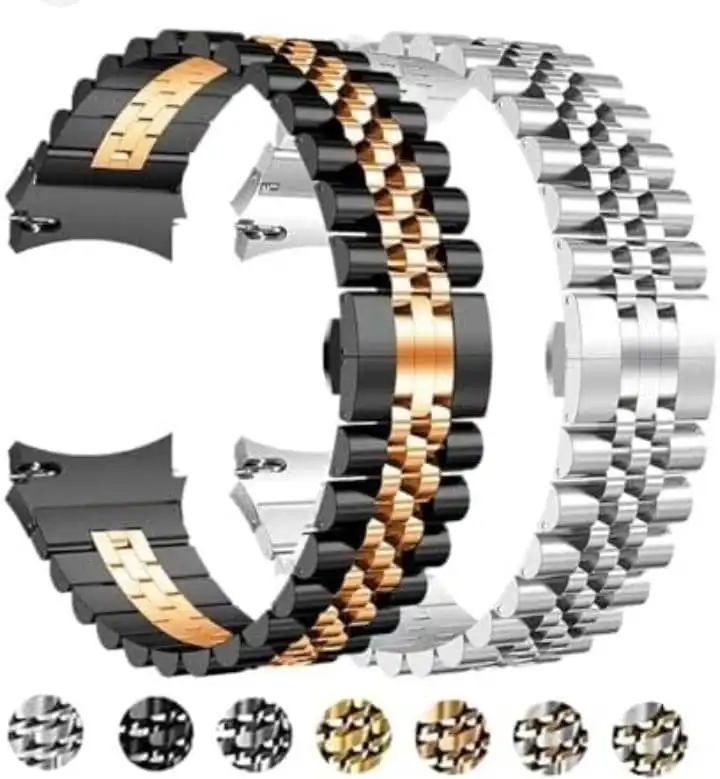 بند ساعت هوشمند مدل Five steel belts مناسب برای اپل واچ 42/44/45/49 میلی  متری