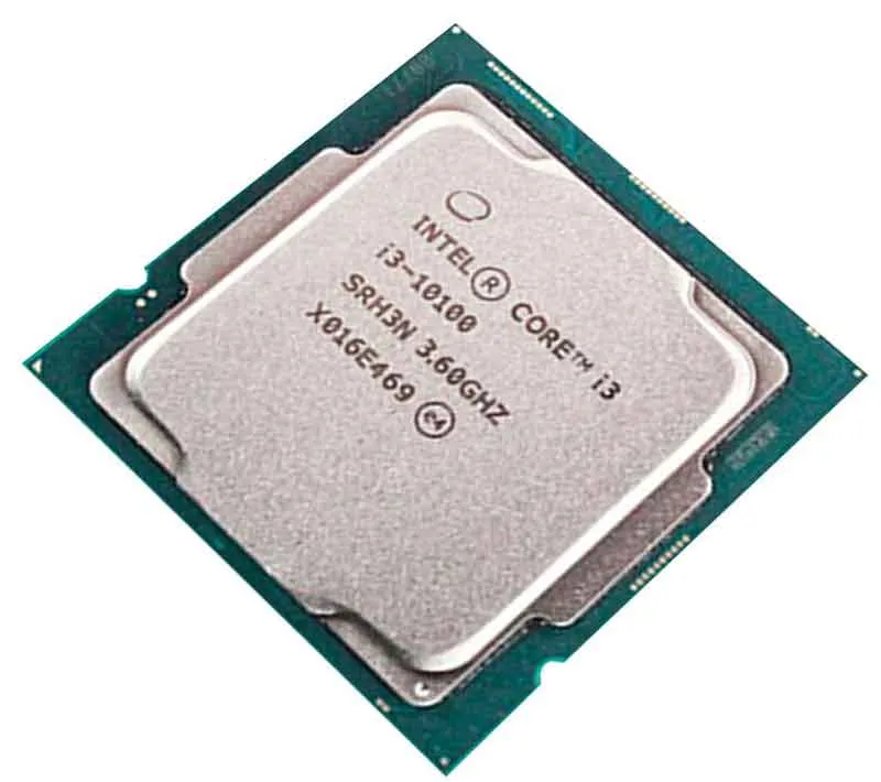 پردازنده مرکزی اینتل سری Comet Lake مدل Core i3-10100F بدون جعبه