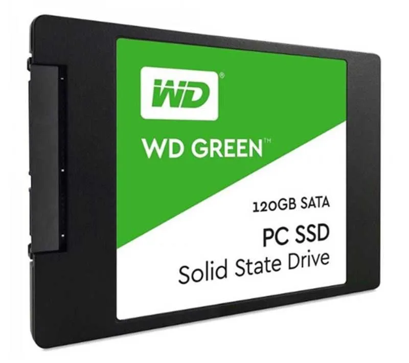 اس اس دی اینترنال وسترن دیجیتال مدل Green PC WDS120G2G0A ظرفیت 120 گیگابایت