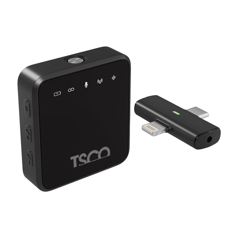 میکروفن یقه ای بی سیم تسکو مدل TMIC 5007 DUAL Type-C / Lightening