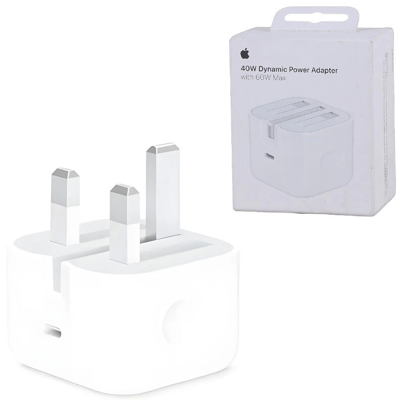 شارژر دیواری اپل 40 وات مدل MGTV4ZE/A اصل چین
