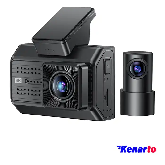 دوربین دوگانه ثبت وقایع خودرو یسیدو مدل KM15 4K