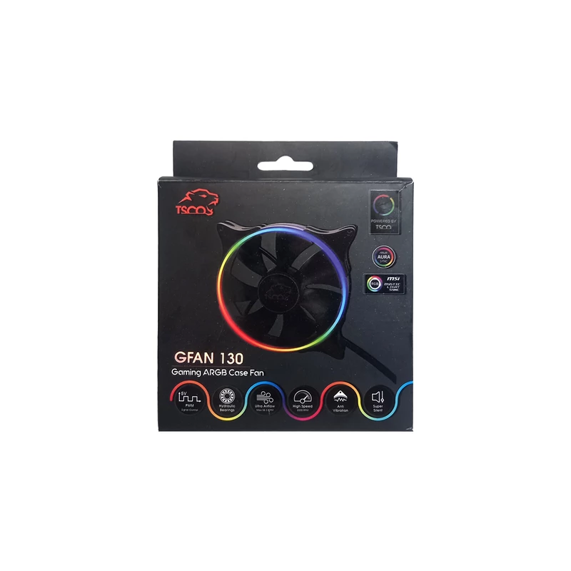 فن کیس 12 سانتی تسکو مدل GFAN130 RGB