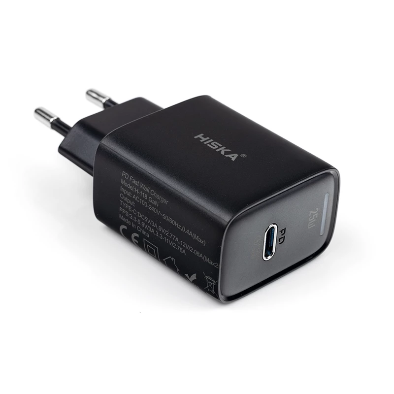شارژر دیواری هیسکا مدل H-106GAN 25W PD