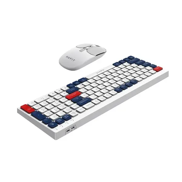 کیبورد و ماوس بی سیم هویت مدل KB-830WB