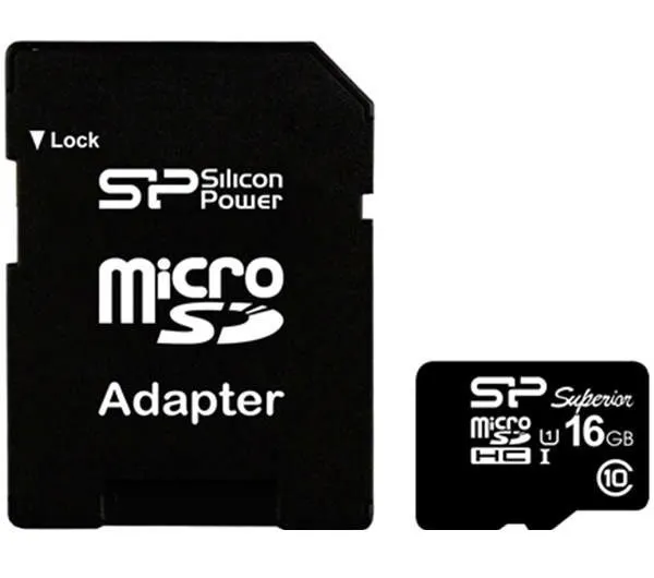 کارت حافظه microSDHC سیلیکون پاور کلاس 10 استاندارد UHS-I U1 ظرفیت 16 گیگابایت کارت حافظه microSDHC سیلیکون پاور کلاس 10 استاندارد UHS-I U1 ظرفیت 16 گیگابایت