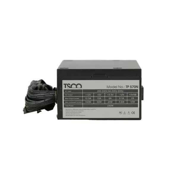 منبع تغذیه کامپیوتر تسکو مدل TP 570W