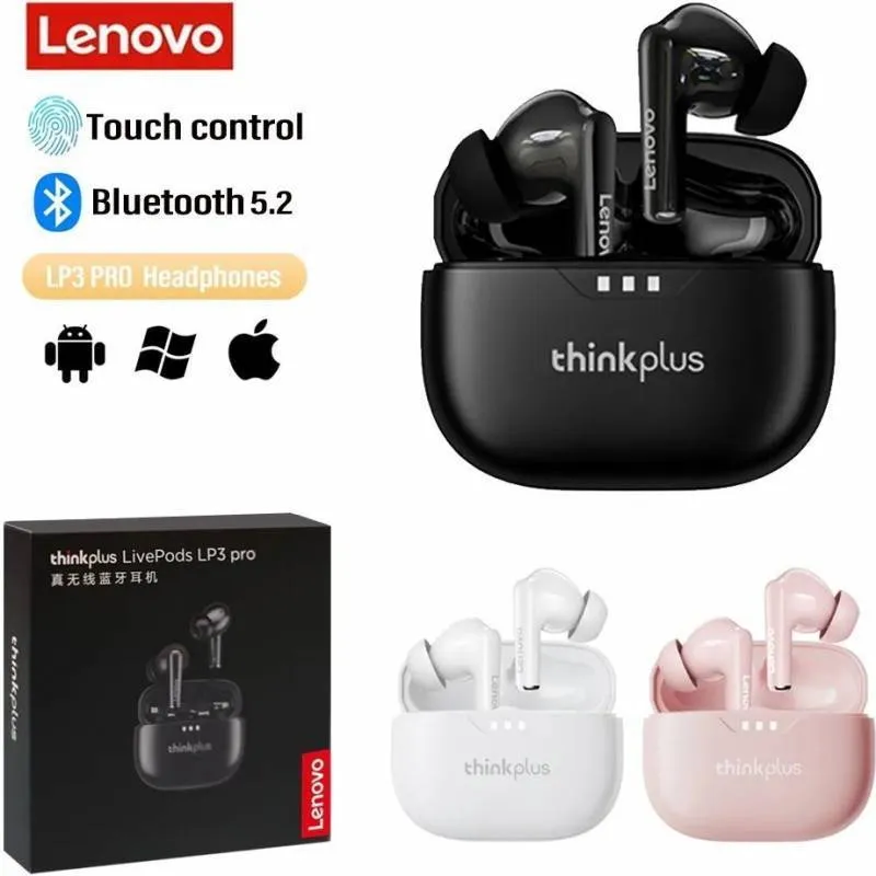 هندزفری بلوتوثی لنوو مدل Tinkplus Live Pods LP3 Pro